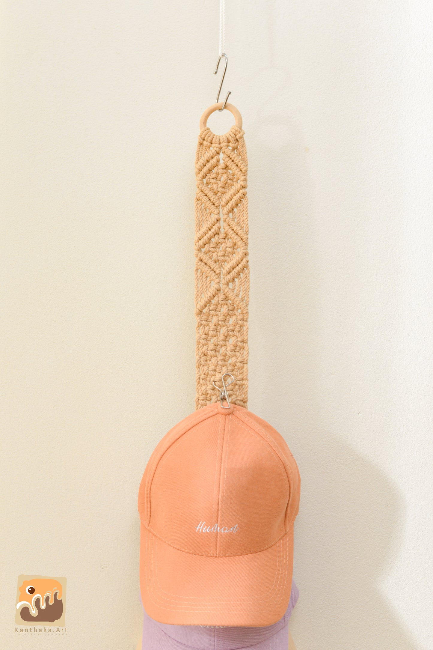 Macrame hat rack 01