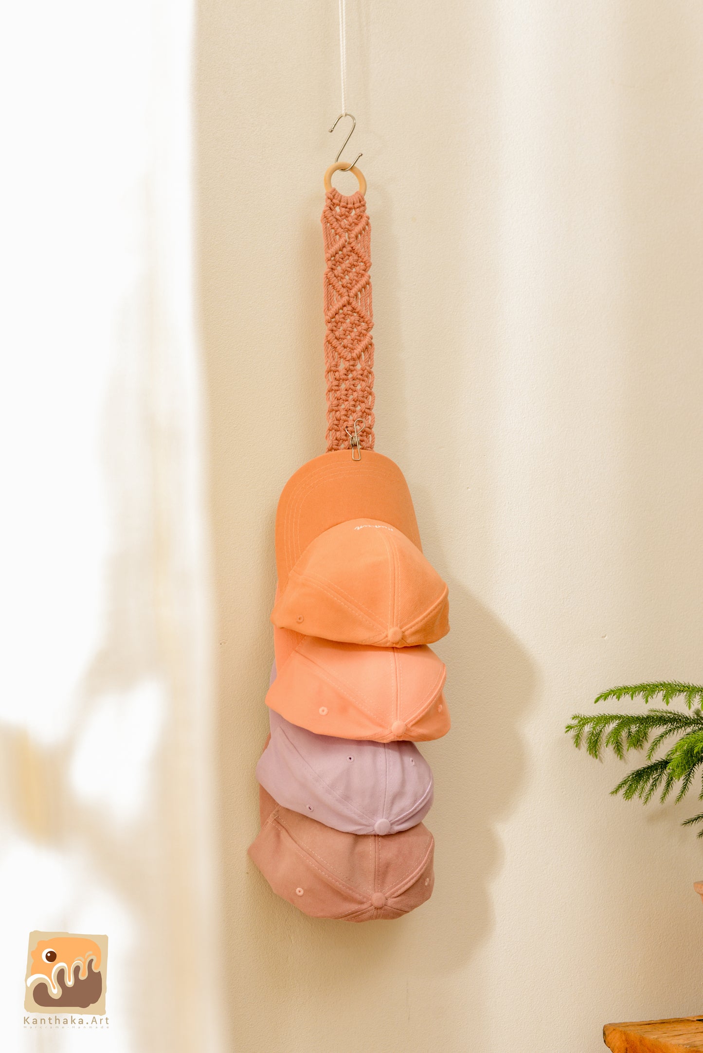 Macrame hat rack 03