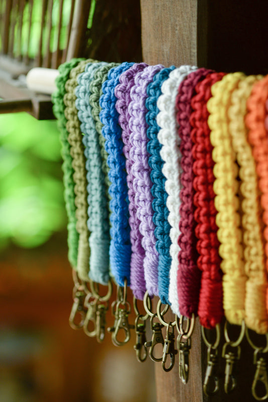 Macrame keychains