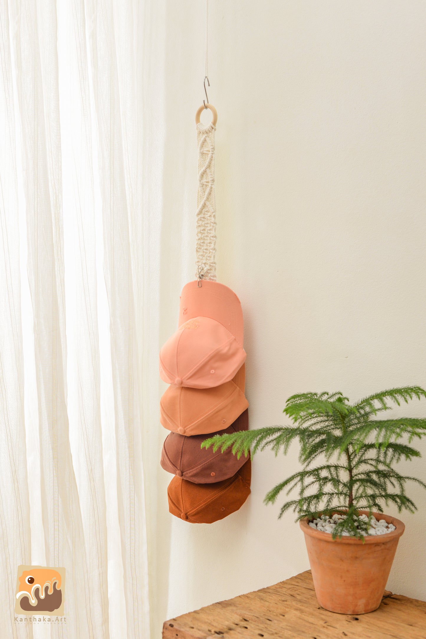 Macrame hat rack 04