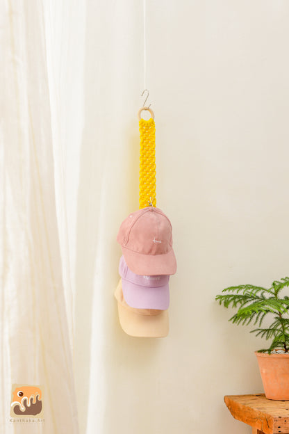 Macrame hat rack 05